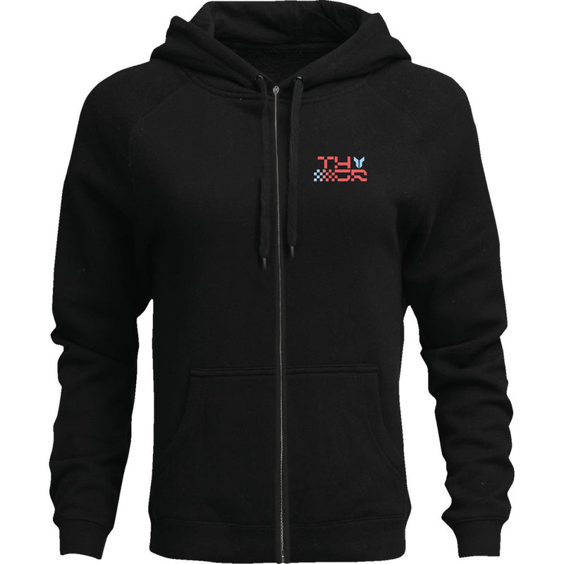 Thor Vantage Zip-Up Hoodie - Black - Large 3050-7229