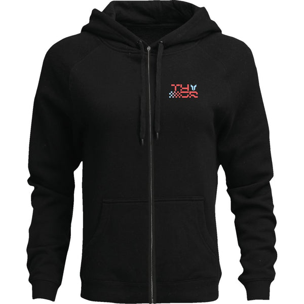 Thor Vantage Zip-Up Hoodie - Black - Medium 3050-7228