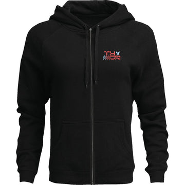 THOR Vantage Zip-Up Hoodie - Black - Medium 3050-7228