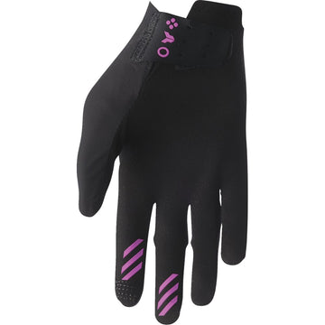 THOR Women's Sportmode Iconic Gloves - Black/Orchid - XL 3331-0287