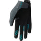 THOR Women's Sportmode Iconic Gloves - Gray/Aqua - Large 3331-0282