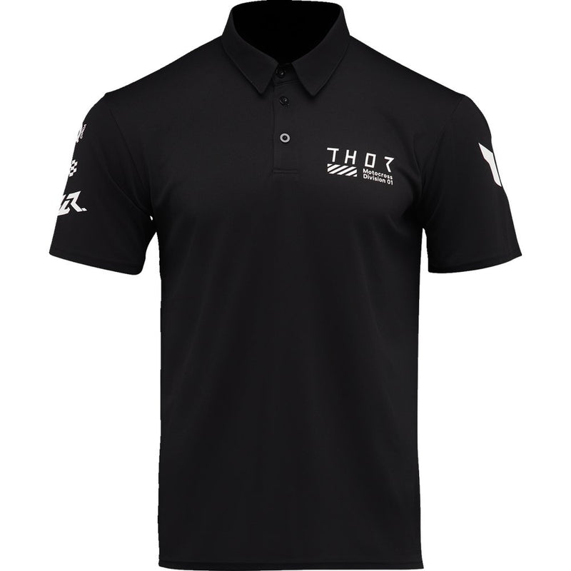 Thor Corpo Polo Shirt - Black - Medium 3040-3480