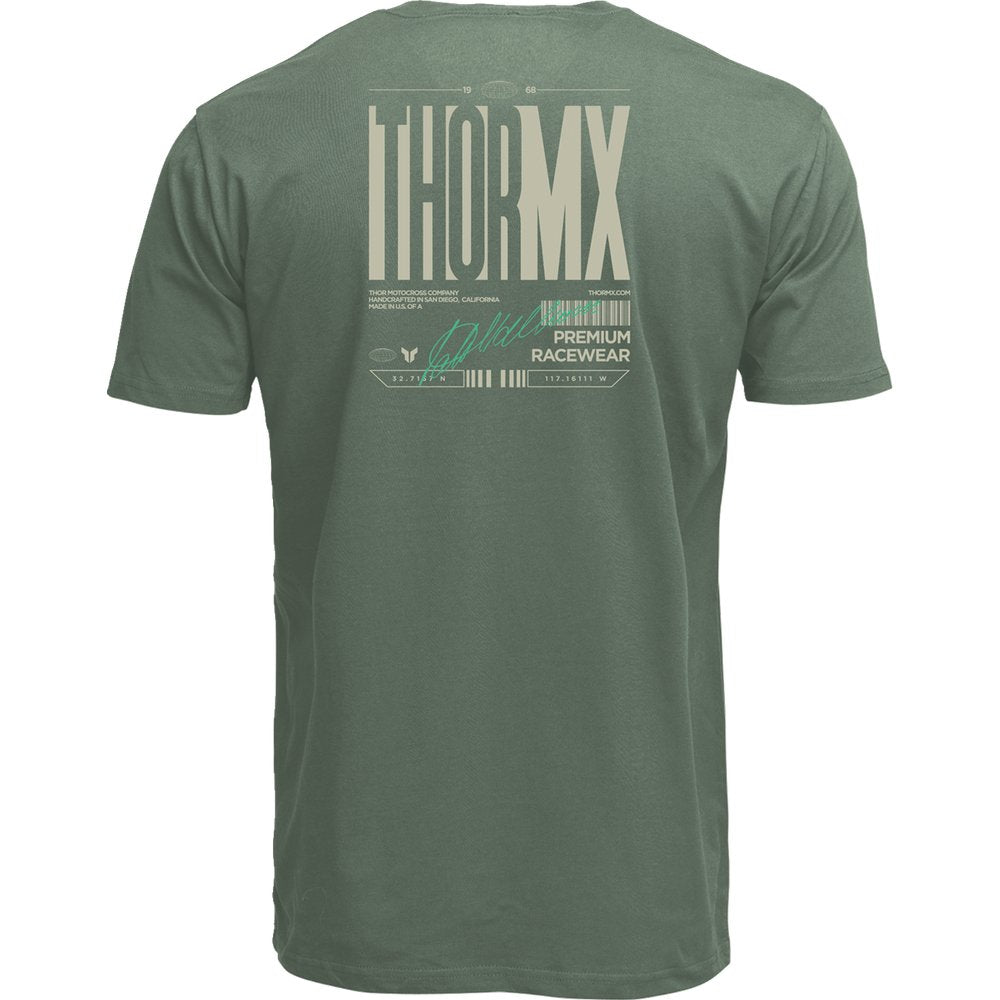 THOR Signature T-Shirt - Olive - 2XL 3030-25136