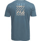 THOR Futura T-Shirt - Petrol Blue - Small 3030-25122