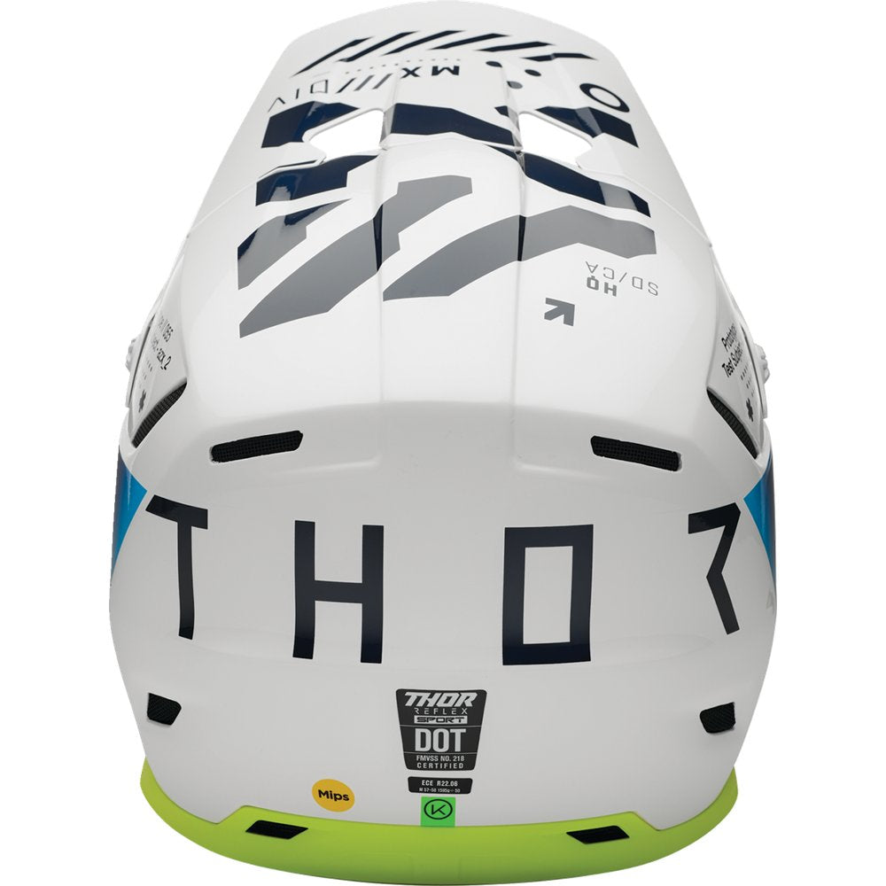 THOR Reflex Sport Helmet - Strike - MIPS? - Navy/Acid - XL 0110-8791
