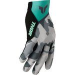 Thor Women's SPORTMODE Shadow Gloves - Teal - Medium 3331-0277