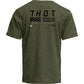 THOR Youth Stamp T-Shirt - Olive - Large 3032-3914