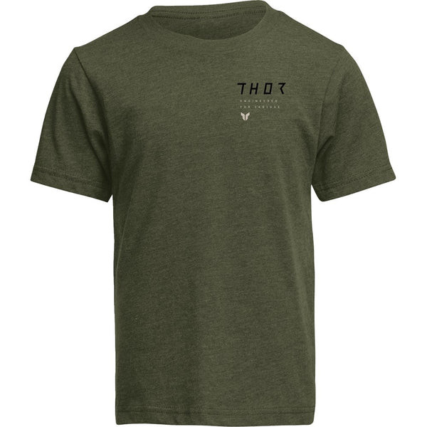 Thor Youth Stamp T-Shirt - Olive - Medium 3032-3913