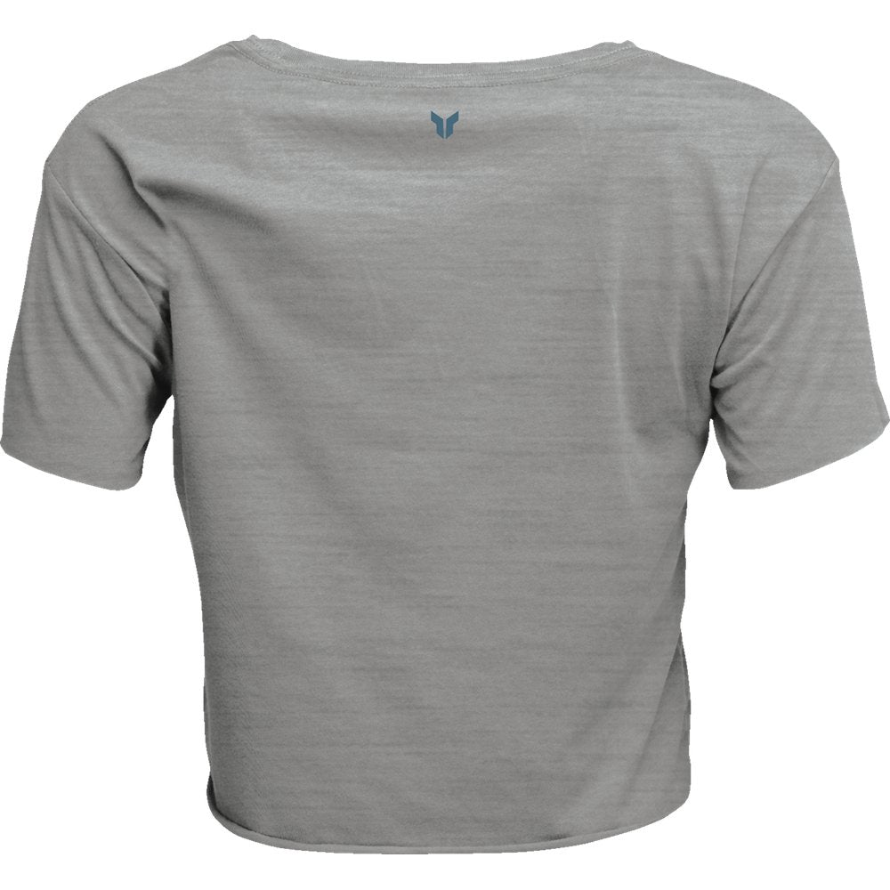 THOR Women's Corp Crop T-Shirt - Heather Gray - XL 3031-4311