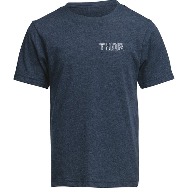 Thor Youth Blueprint T-Shirt - Navy - Medium 3032-3873