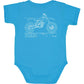 THOR Infant Blueprint Supermini - Cobalt - 6-12 Month 3032-3858