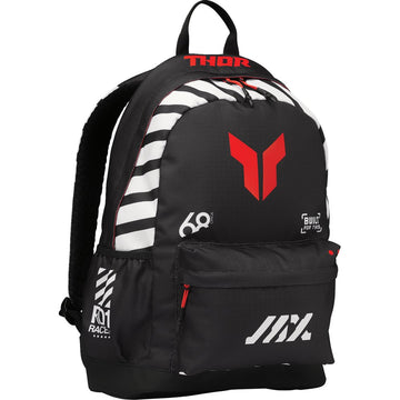 THOR Varsity Backpack - Black/Coral 3517-0563