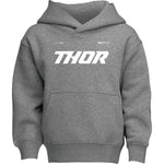THOR Youth Brave Pullover Hoodie - Heather Gray - Large 3052-0712