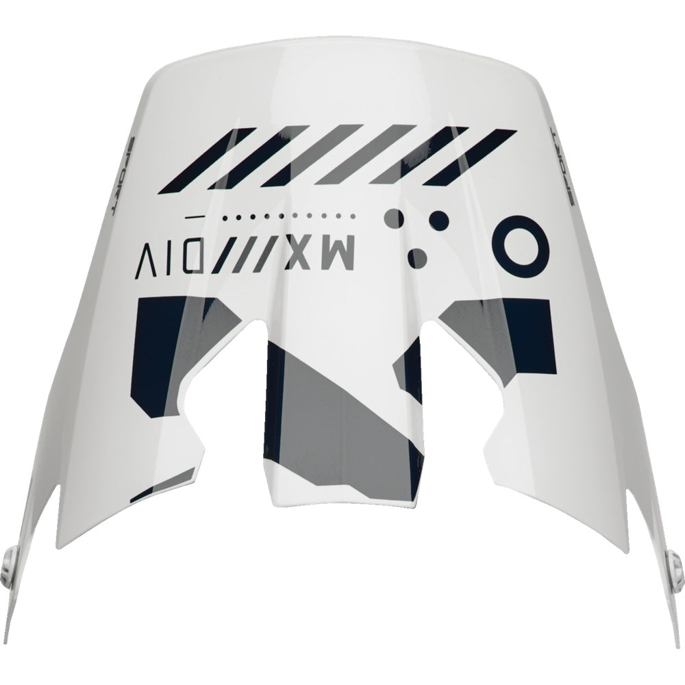 THOR Reflex Sport Visor - Strike - Navy/Acid 0132-1834