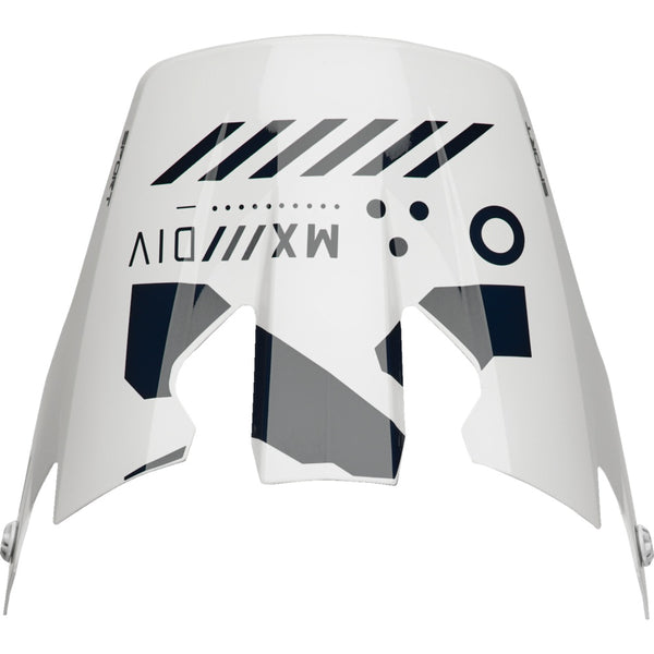 Thor Reflex Sport Visor - Strike - Navy/Acid 0132-1834