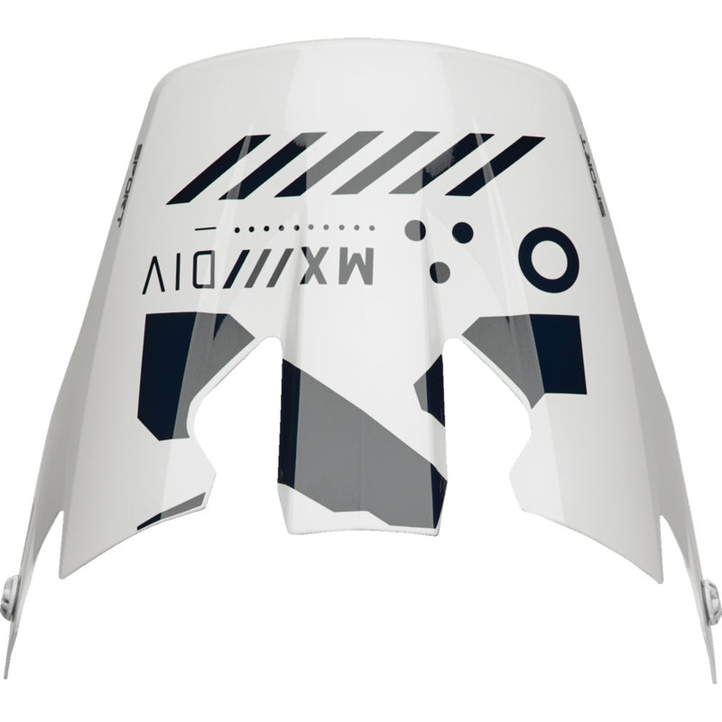 Thor Reflex Sport Visor - Strike - Navy/Acid 0132-1834
