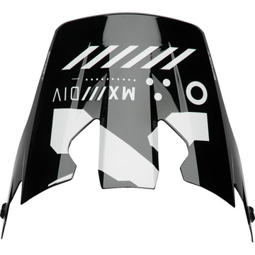 THOR Reflex Sport Visor - Strike - Black/Red 0132-1833