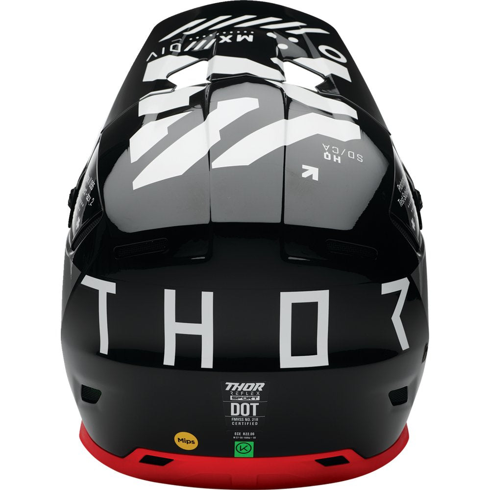 THOR Reflex Sport Helmet - Strike - MIPS? - Black/Red - Medium 0110-8783