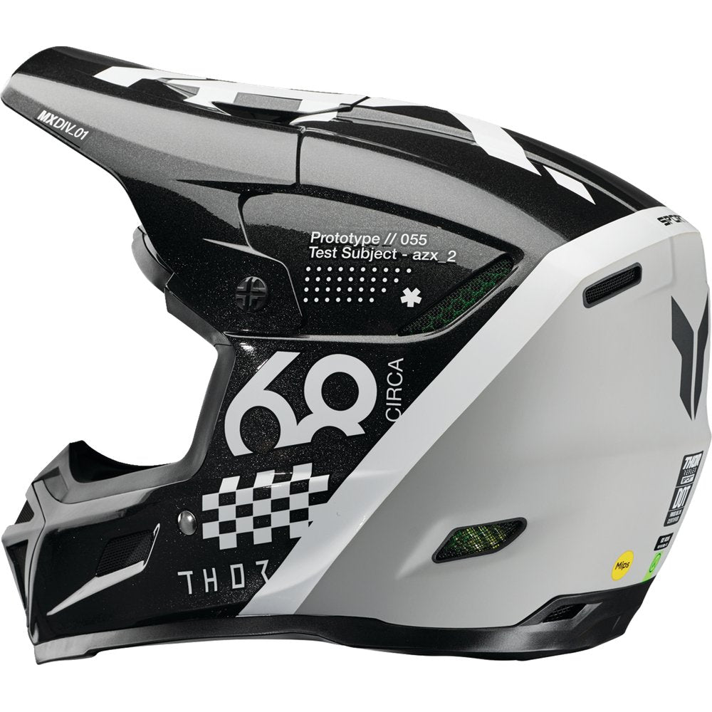 THOR Reflex Sport Helmet - Riot - MIPS? - Black/White - Small 0110-8776