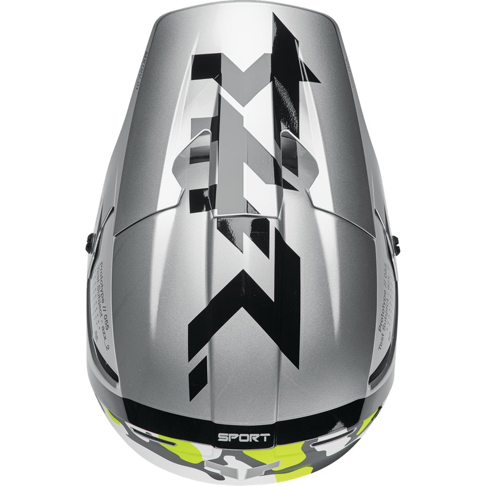 THOR Reflex Sport Helmet - Riot - MIPS? - Gray/Acid - Medium 0110-8771