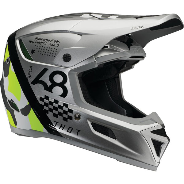 Thor Reflex Sport Helmet - Riot - MIPS? - Gray/Acid - XS 0110-8769