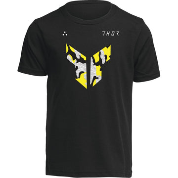 THOR Youth Iconic T-Shirt - Toxic Black - Medium 3032-3839