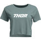THOR Women's Corp Crop T-Shirt - Mineral - XL 3031-4315