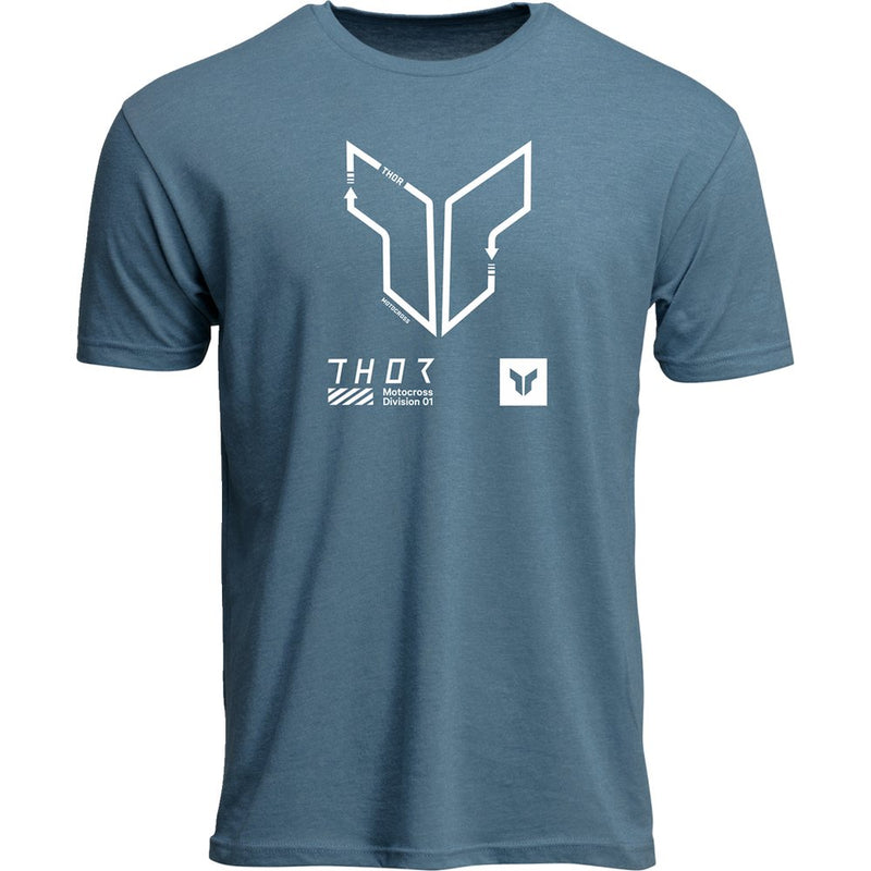 Thor Trax T-Shirt - Heather Slate Blue - Medium 3030-24565