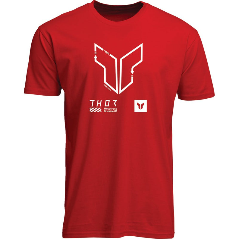 Thor Trax T-Shirt - Red - XL 3030-24562