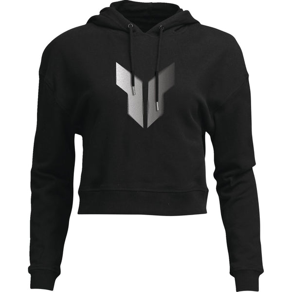 Thor Women's Noise Pullover Crop Hoodie - Black - Small 3051-1245