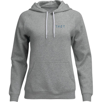 THOR Women's Trax Pullover Hoodie - Heather Gray - Medium 3051-1241