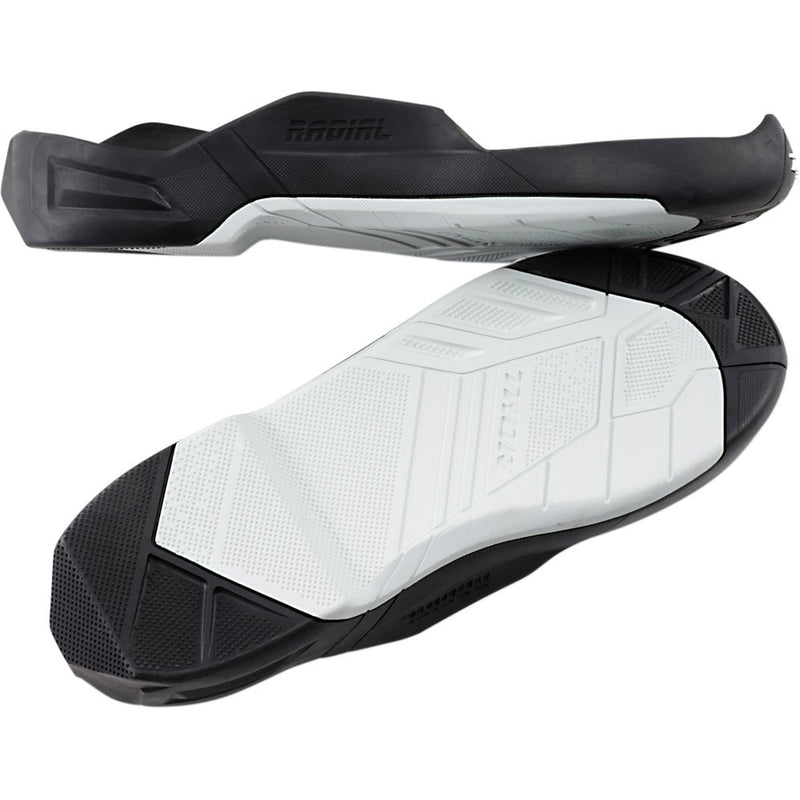 Thor Radial Boots Replacement Outsoles - Black/White - Size 7-8 3430-0895