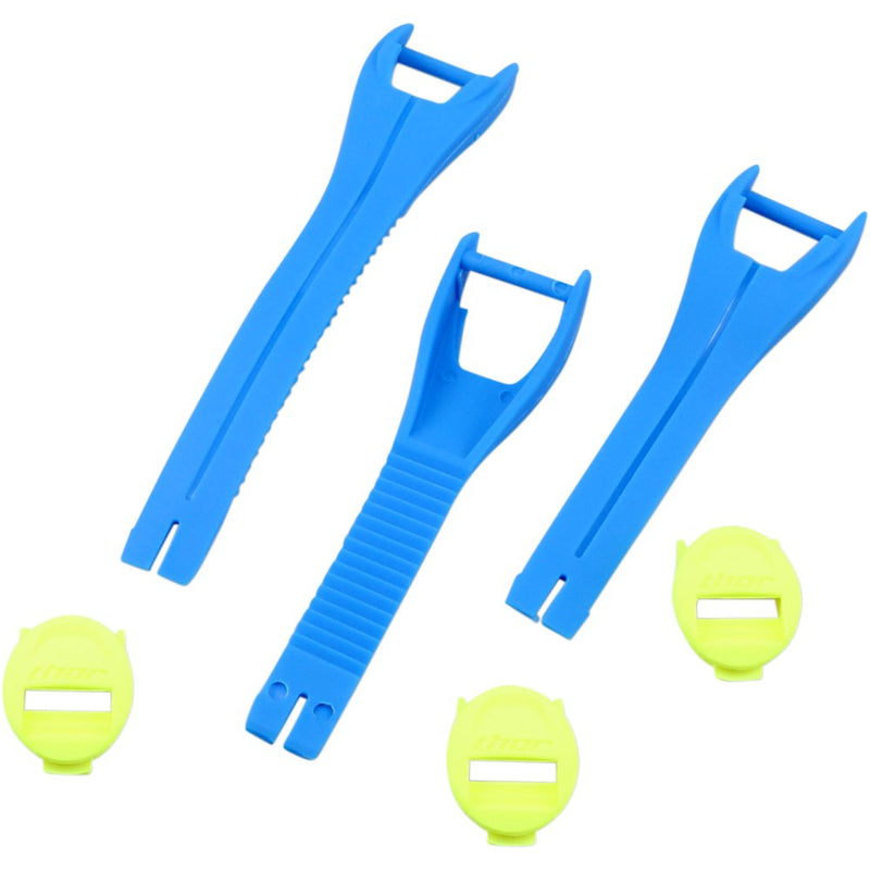Thor Blitz XP MX Boot Straps - Youth - Blue - Size 1-7 3430-0877
