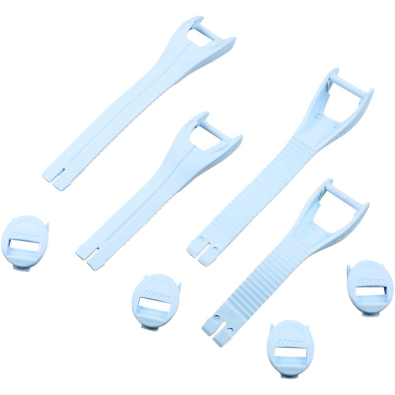 Thor Blitz XP MX Boot Straps - Women's - White - Size 9-10 3430-0875