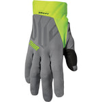 Thor Draft Gloves - Gray/Acid - Medium 3330-6814