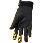 Thor Hallman Digit Gloves - Black/Yellow - XS 3330-6776