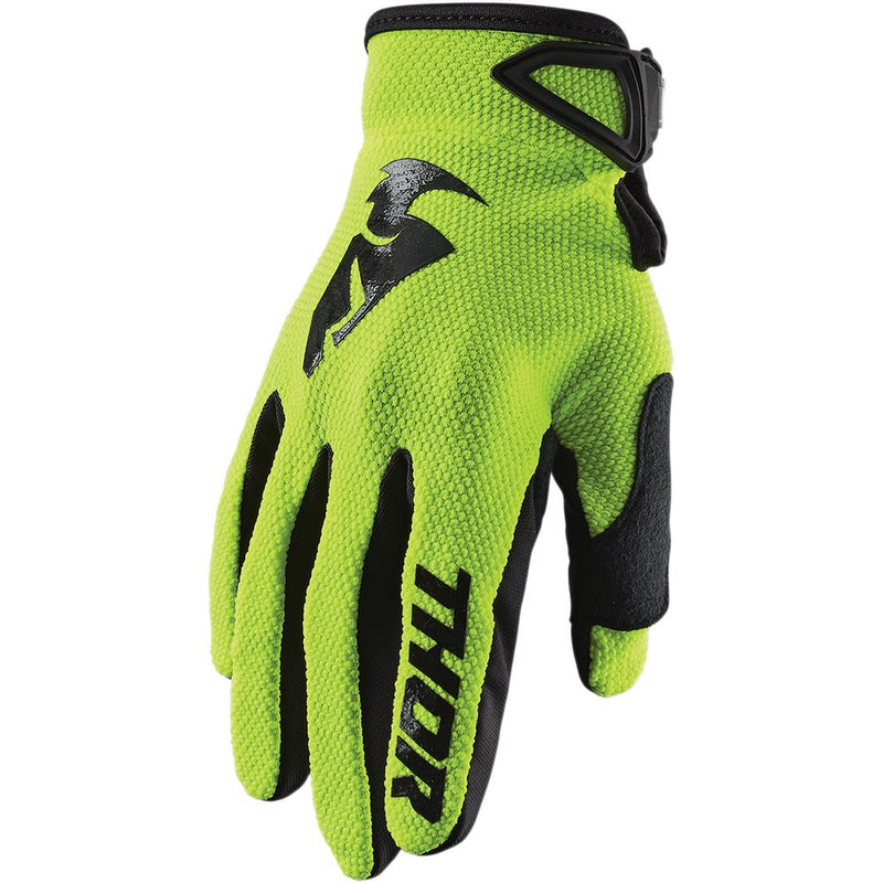 Thor Sector Gloves - Acid/Black - 2XL 3330-5882