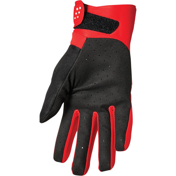 Thor Spectrum Cold Weather Gloves - Red/White - XS 3330-6758