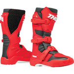 Thor Youth Blitz XR Boots - Red/Charcoal - US 2 3411-0753