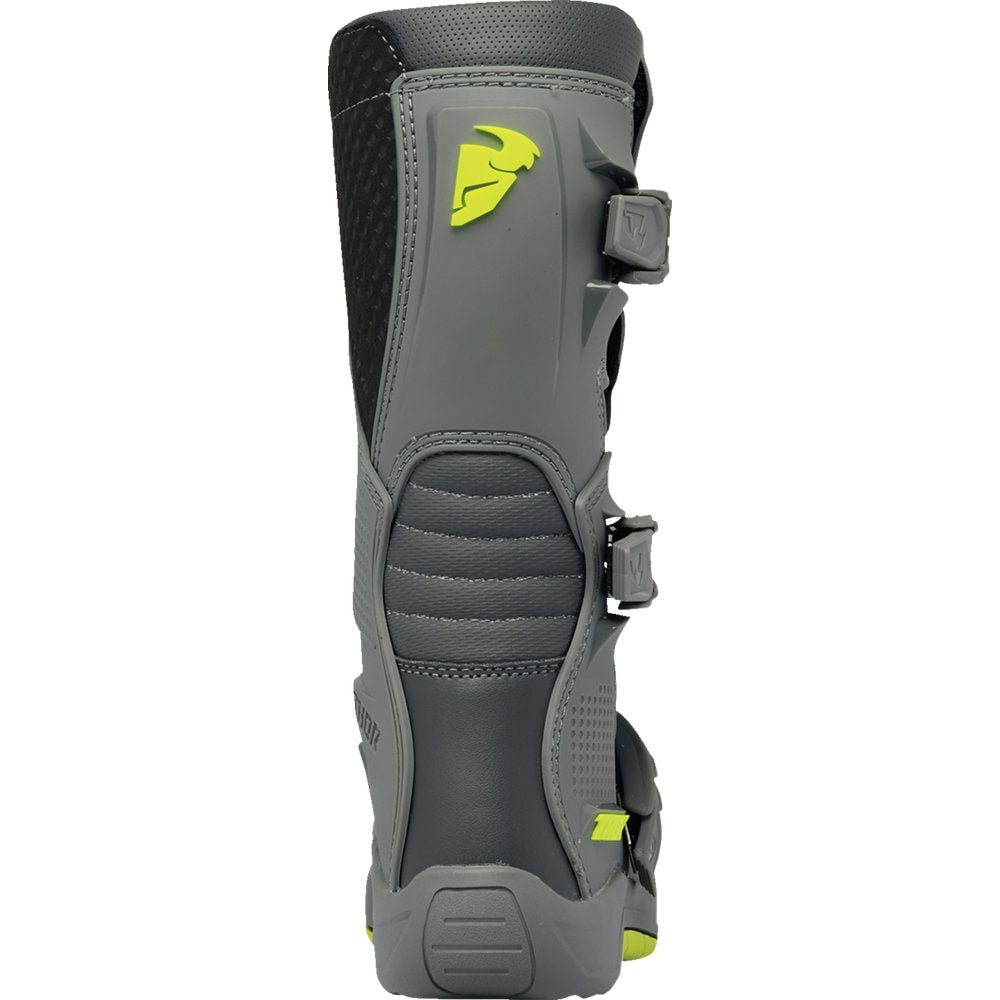 THOR Youth Blitz XR Boots - Gray/Charcoal - US 3 3411-0740