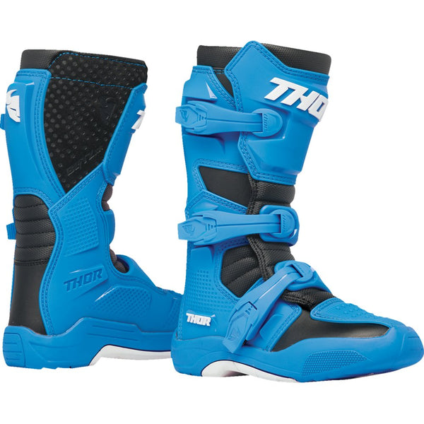 Thor Youth Blitz XR Boots - Black/Blue - US 3 3411-0733