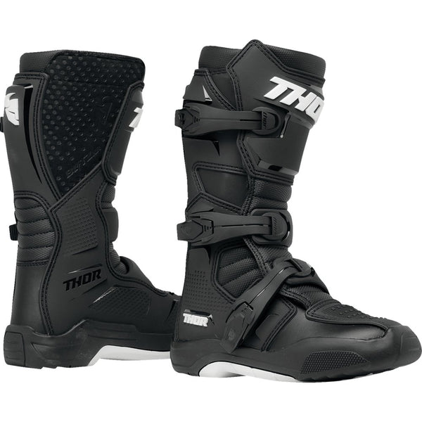Thor Youth Blitz XR Boots - Black/White - US 6 3411-0729