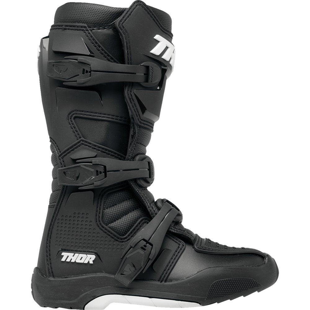 THOR Youth Blitz XR Boots - Black/White - US 5 3411-0728