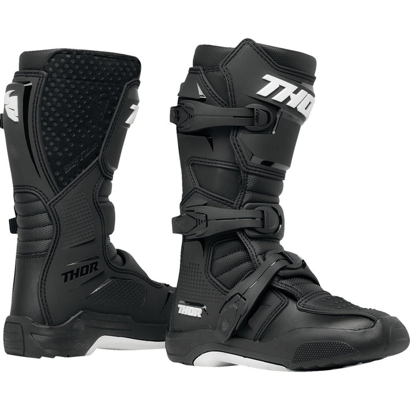 Thor Youth Blitz XR Boots - Black/White - US 2 3411-0725