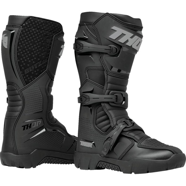 Thor Blitz XR Trail Boots - Black/Gray - US 10 3410-3130