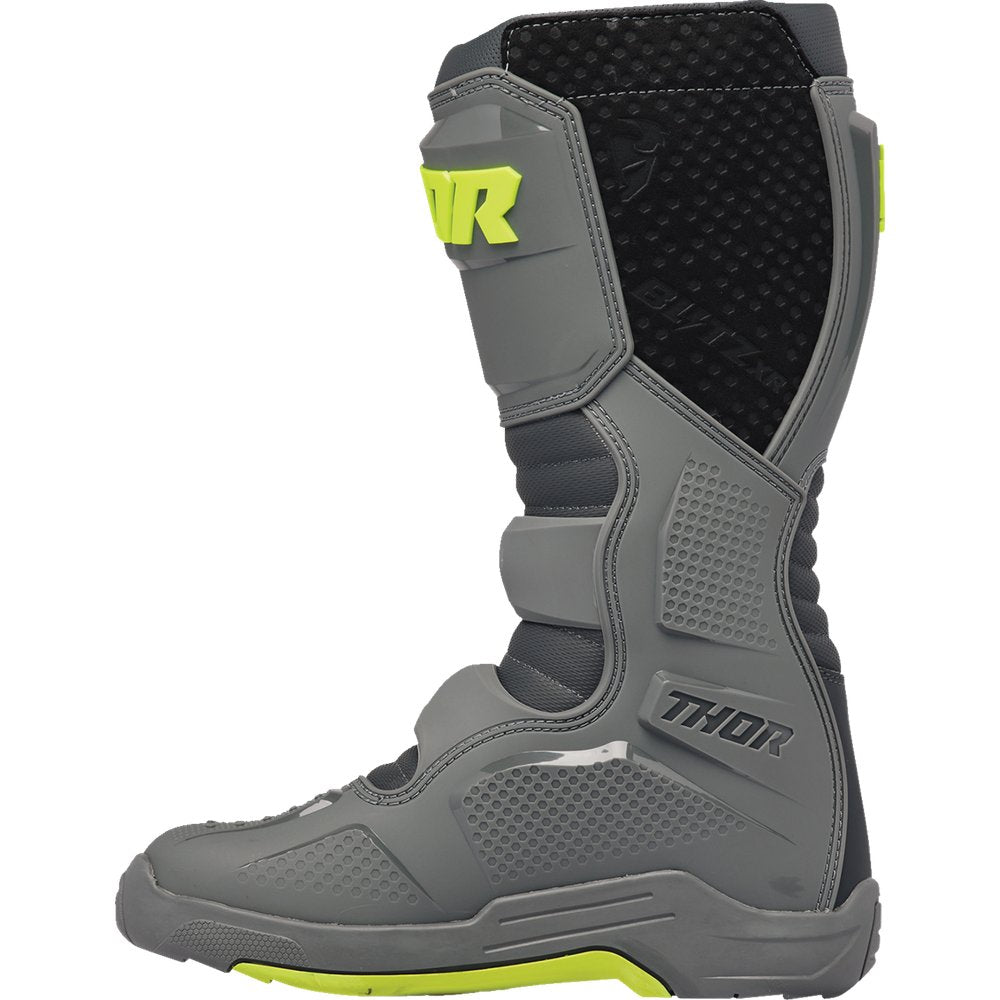THOR Blitz XR Boots - Gray/Charcoal - US 15 3410-3099