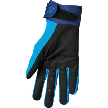 THOR Youth Spectrum Gloves - Blue/Navy - Large 3332-1606