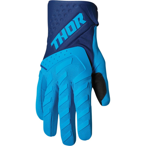 Thor Youth Spectrum Gloves - Blue/Navy - 2XS 3332-1602