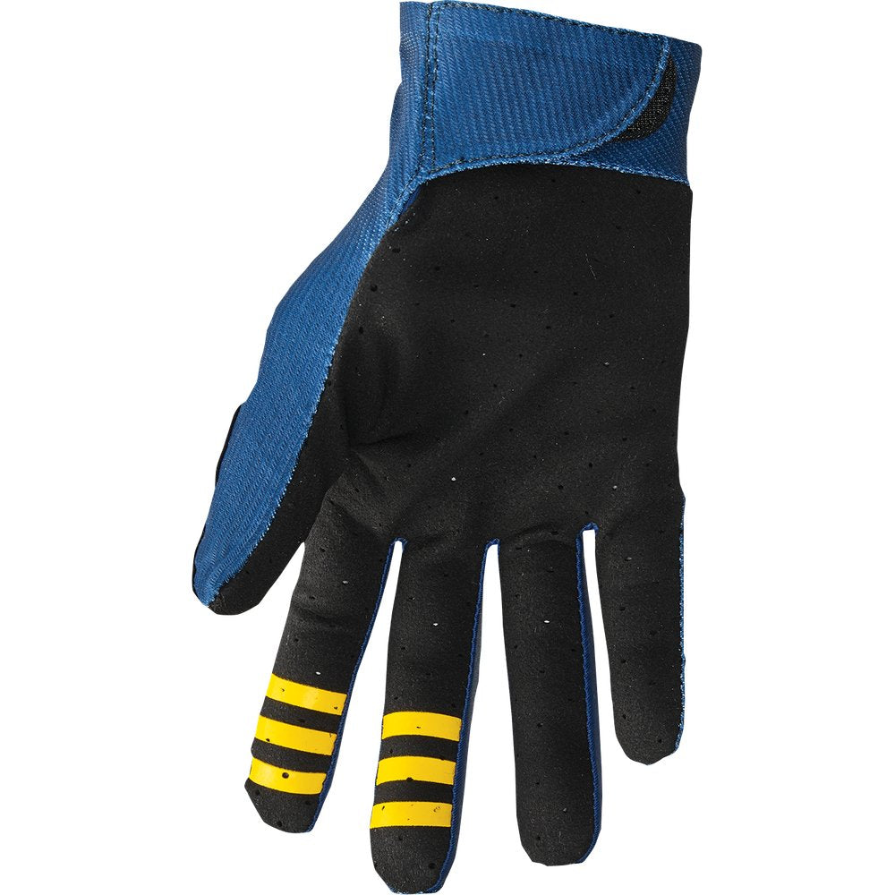 THOR Mainstay Gloves - Roosted - Navy/Lemon - XS 3330-7303