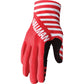 THOR Mainstay Gloves - Slice - White/Red - Medium 3330-7293